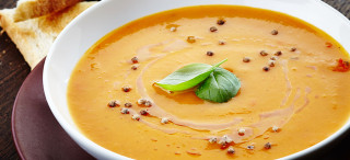 Crema de zapallo.