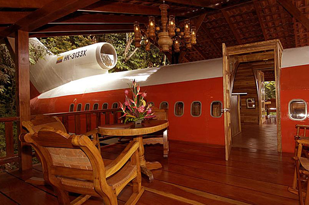 Hotel-avión en Costa Rica 2